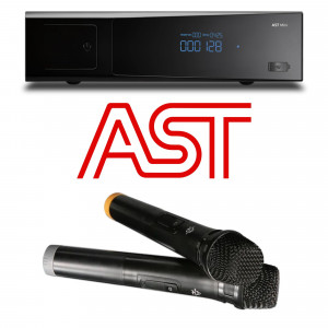 Караоке система AST MINI и 2 радиомикрофона